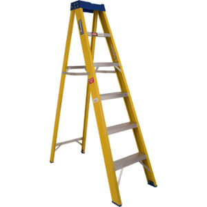 Industrial Fibreglass A Frame Stepladder