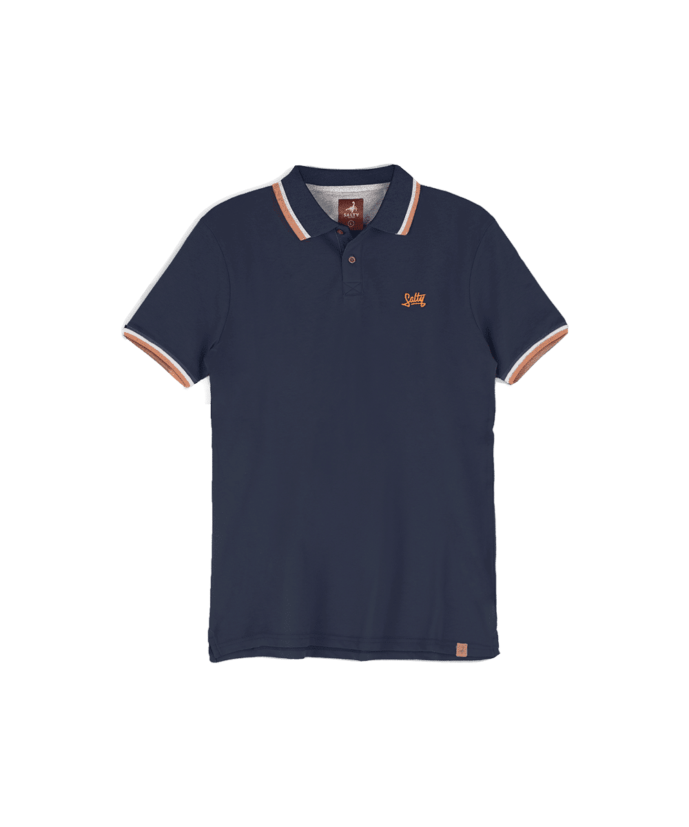 Salty Retro Cotton Stretch Golfer - Image 2
